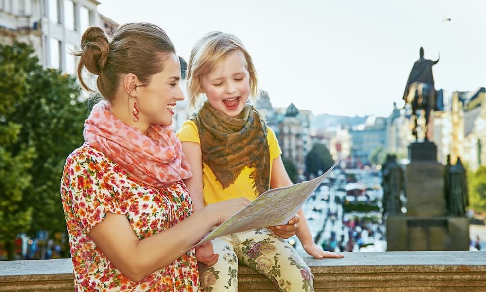 Prag mit Kindern
