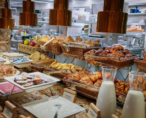 Cosmopolitan Hotel, Prag: Frühstücksbuffet