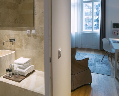 Hotel Golden Crown, Prag: Badezimmer