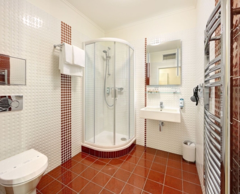 Salvator Boutique Hotel, Prag: Badezimmer
